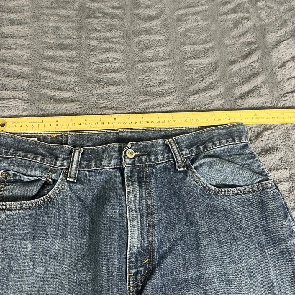 Levis 550 Mens Relaxed Fit Tapered Leg Jeans Blue Medium Wash 36x30 AP744